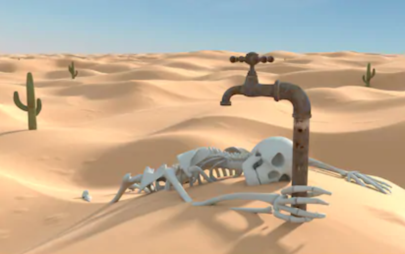 It's becoming a desert out there.